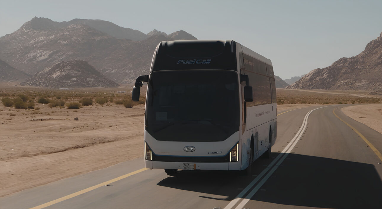 Fim da era do diesel? Hyundai apresenta em 2025 ônibus a hidrogênio com 960 km de autonomia, promete reduzir emissões e mira transformar o transporte de longa distância
