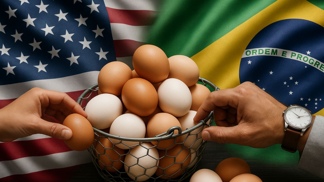 Crise nos EUA faz Brasil disparar exportações de ovos em uma corrida contra o relógio; entenda o boom