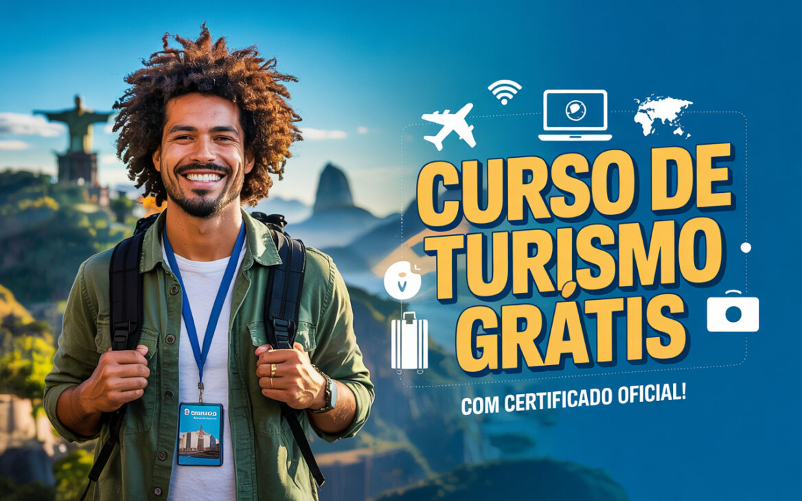 Curso de turismo gratuito com certificado é liberado na plataforma ...