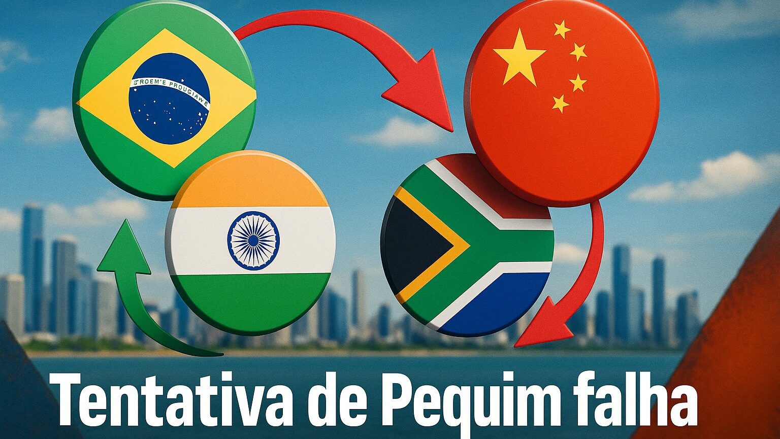 Disputa no BRICS