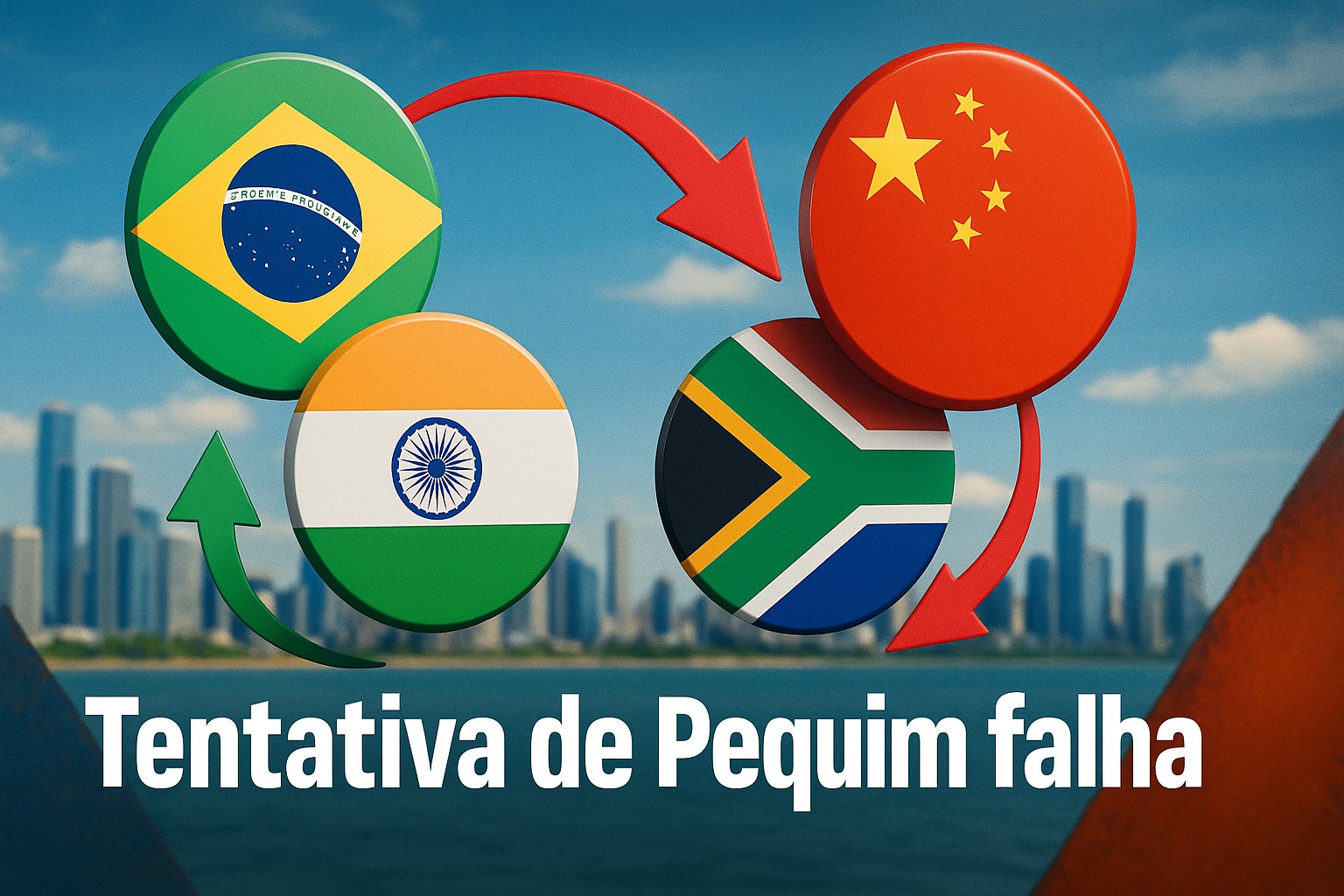 Disputa no BRICS