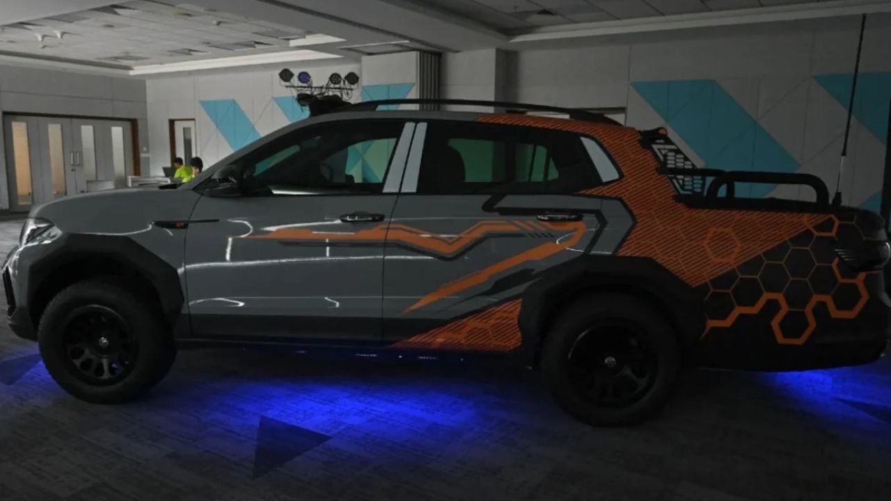 A futura picape monobloco da Volkswagen, fruto do projeto Udara, terá a tecnologia híbrida como seu principal diferencial, podendo receber tração integral em um segundo momento.