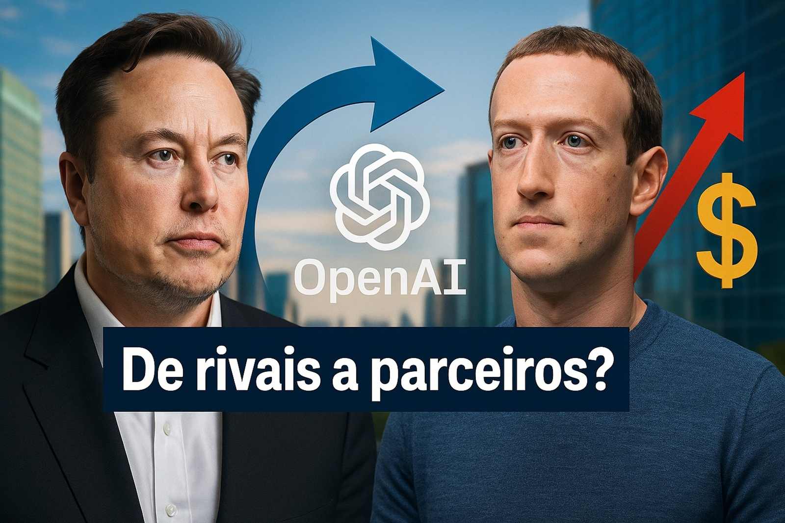 Documentos judiciais revelam que Elon Musk pediu apoio de Mark Zuckerberg em uma oferta bilionária para comprar a OpenAI no início de 2025.