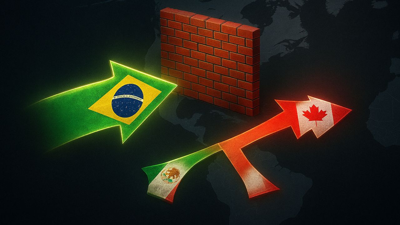 Em resposta a Trump, o Brasil aposta nos parceiros dos EUA e Alckmin lidera missão para vender mais ao México e ao Canadá.