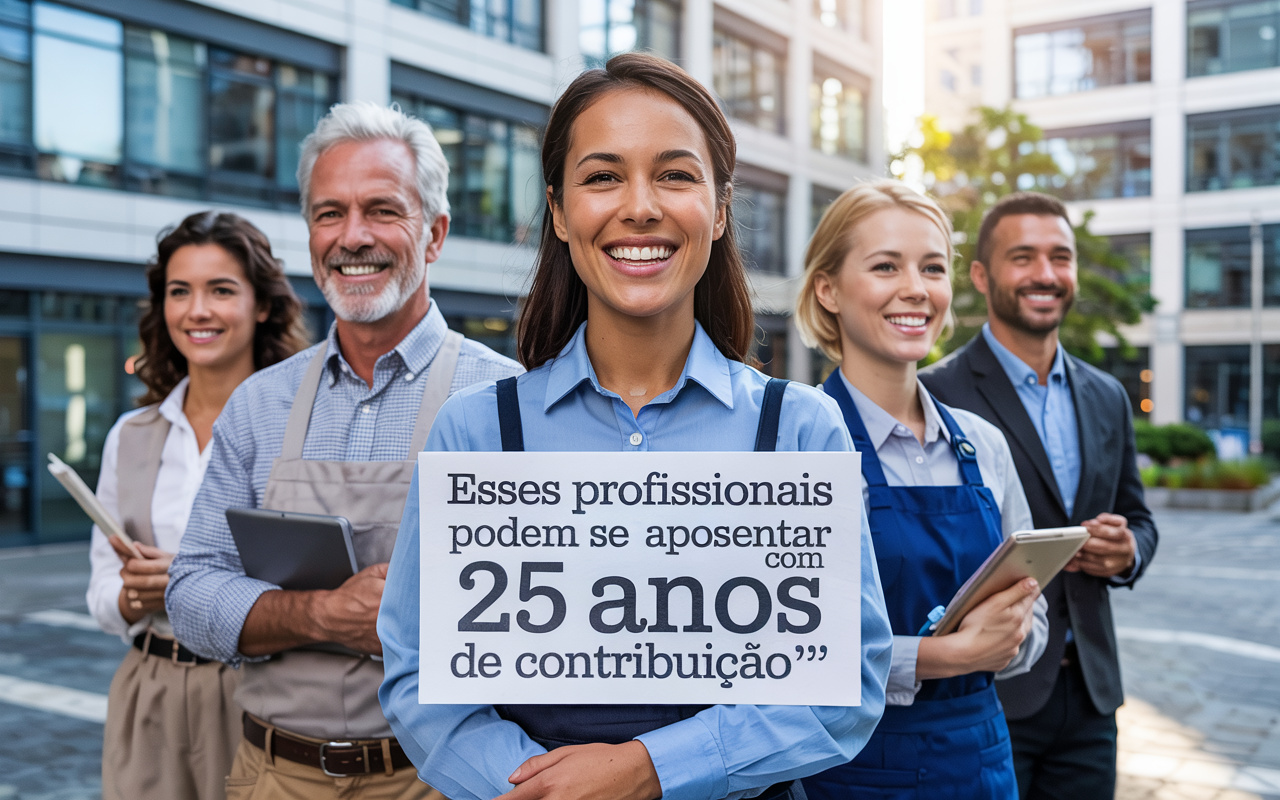 Profissionais dessas 6 áreas podem se aposentar com 25 anos de contribuição e recebem direito a benefício especial previsto na Previdência