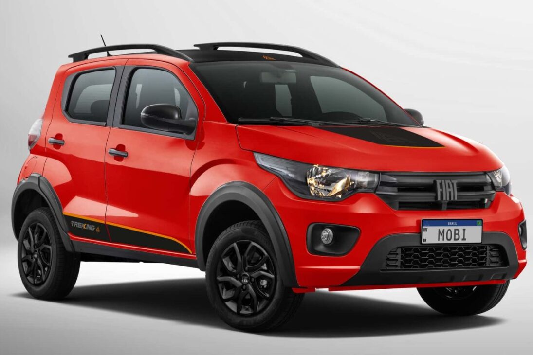 Fiat Mobi 2026 Tracking custa R$ 80.990, mas mantém apenas 2 airbags e porta-malas de 200 L