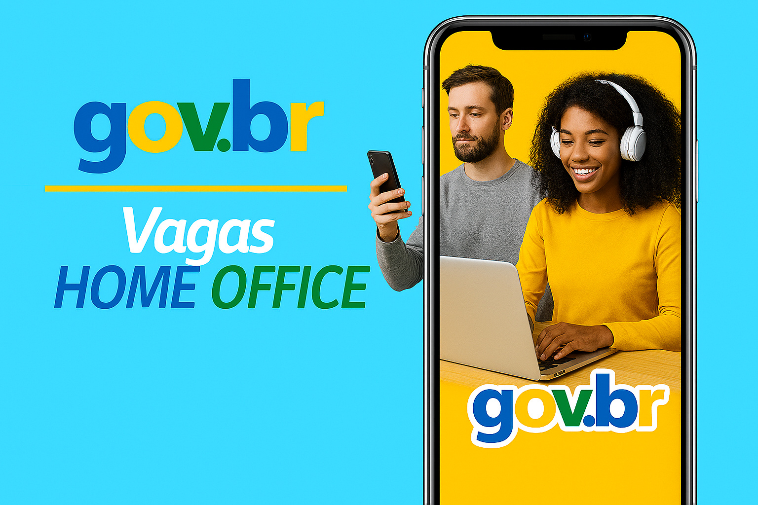 Trabalhe de casa: GOVBR está recrutando em seu novo processo seletivo para preencher vagas de emprego sem necessidade de concurso para atuar em home office