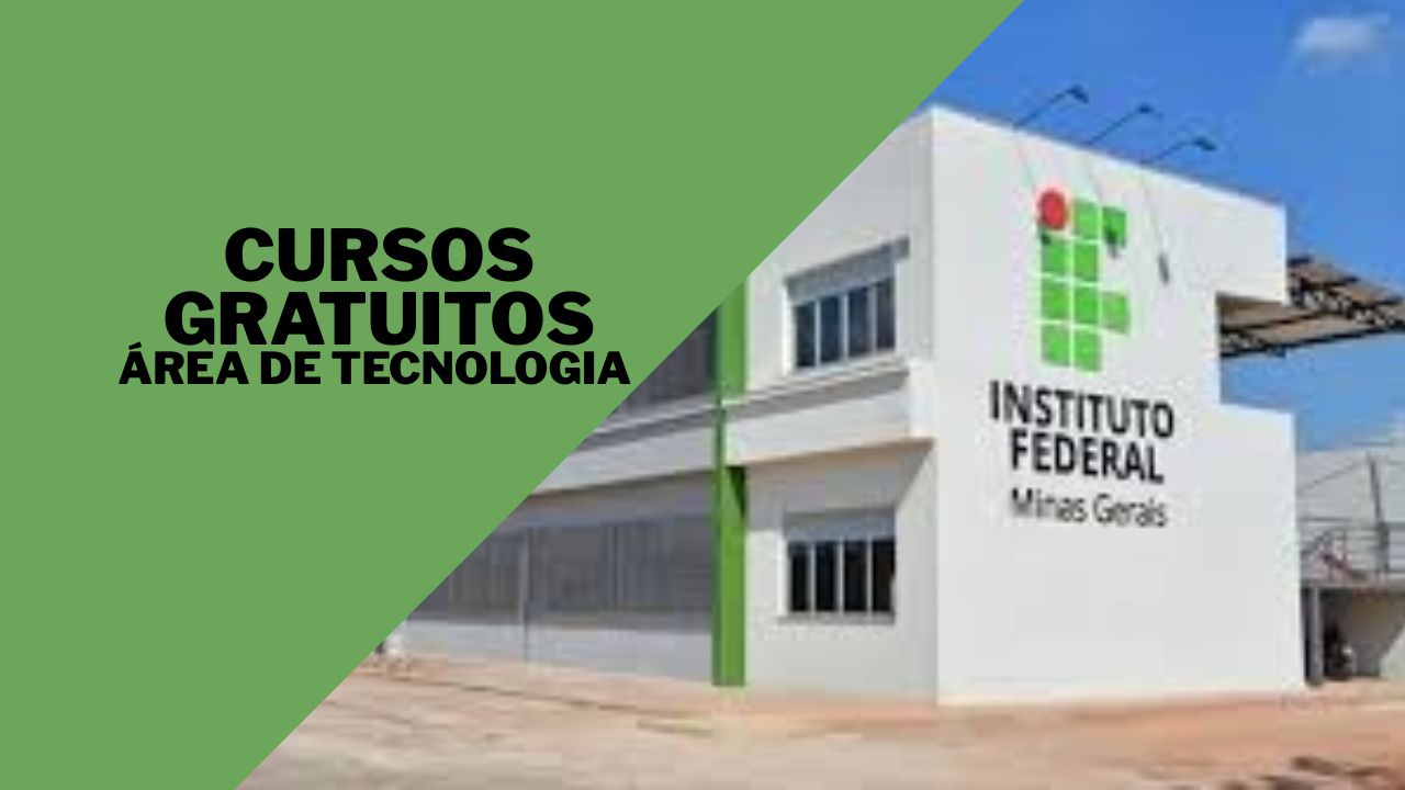 IFMG oferece 201 vagas em cursos gratuitos na área de tecnologia com bolsa de R$600 e estágio