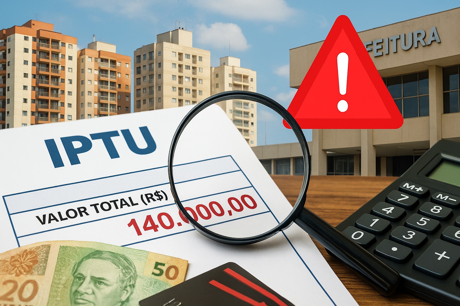 IPTU de até 14 vezes acima do valor real? Estudo em Campo Grande revela distorções na Planta Genérica de Valores — prefeitura anuncia revisão urgente da base de cálculo