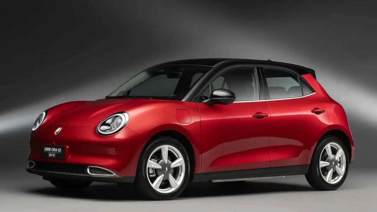 GWM lança Ora 03 BEV58 no Brasil com bateria de 58 kWh, 315 km de autonomia e preço de R$ 169 mil para competir com BYD Dolphin.