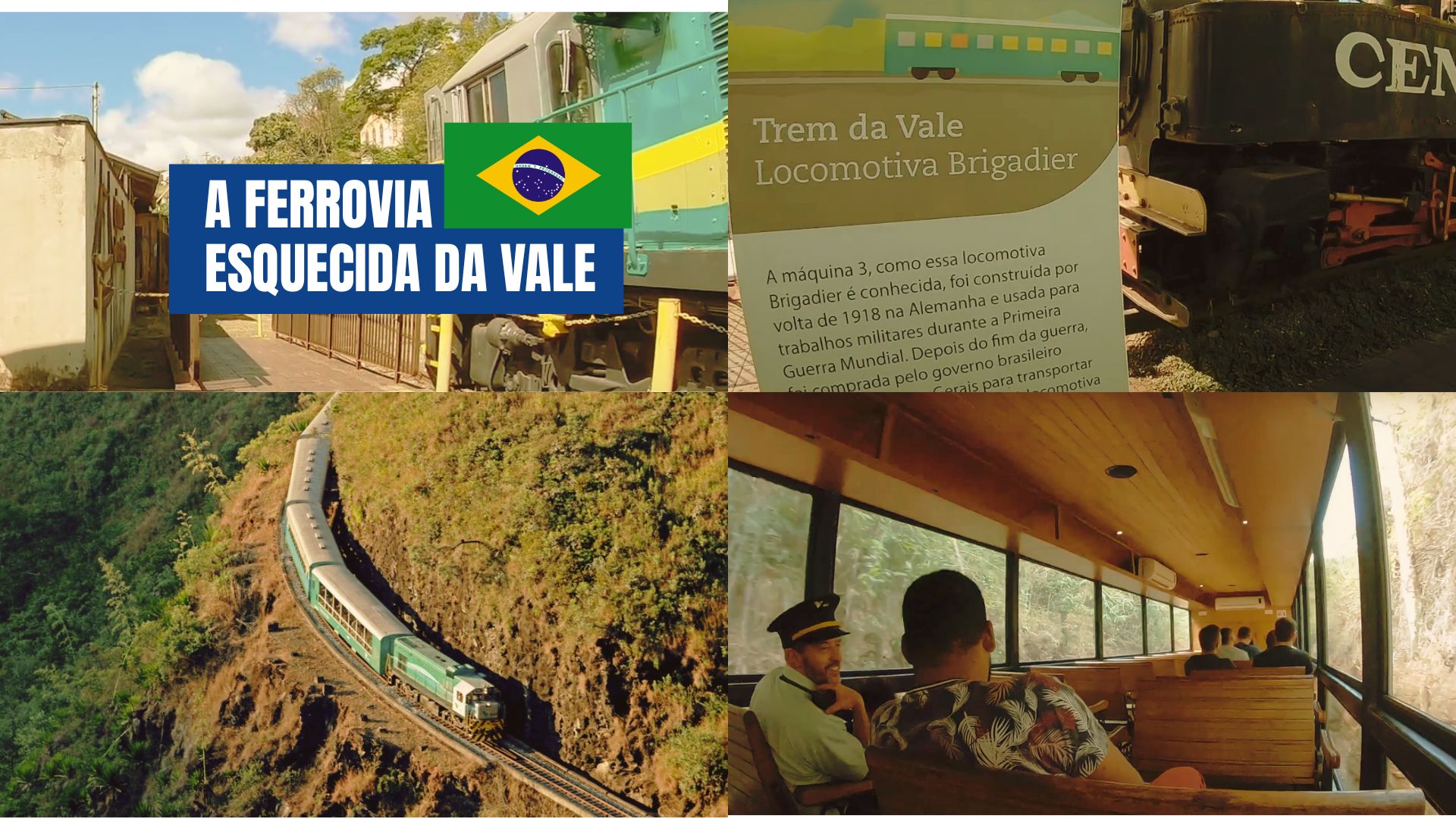 Trem turístico entre Ouro Preto e Mariana está parado há 5 anos. Prefeituras e associação pressionam a Vale pela retomada.