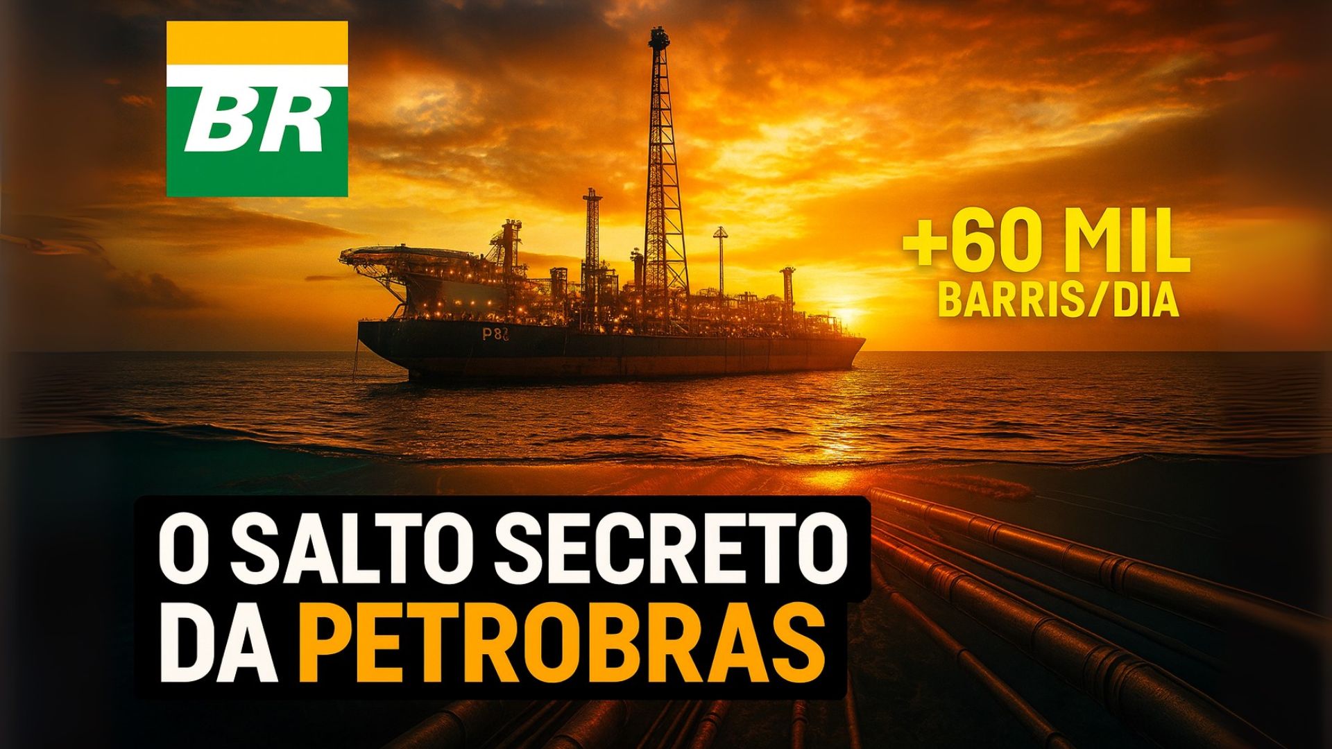 Petrobras antecipa megaprojeto e conecta três poços à P-58 em Jubarte, ampliando a produção capixaba em até 60 mil barris por dia.
