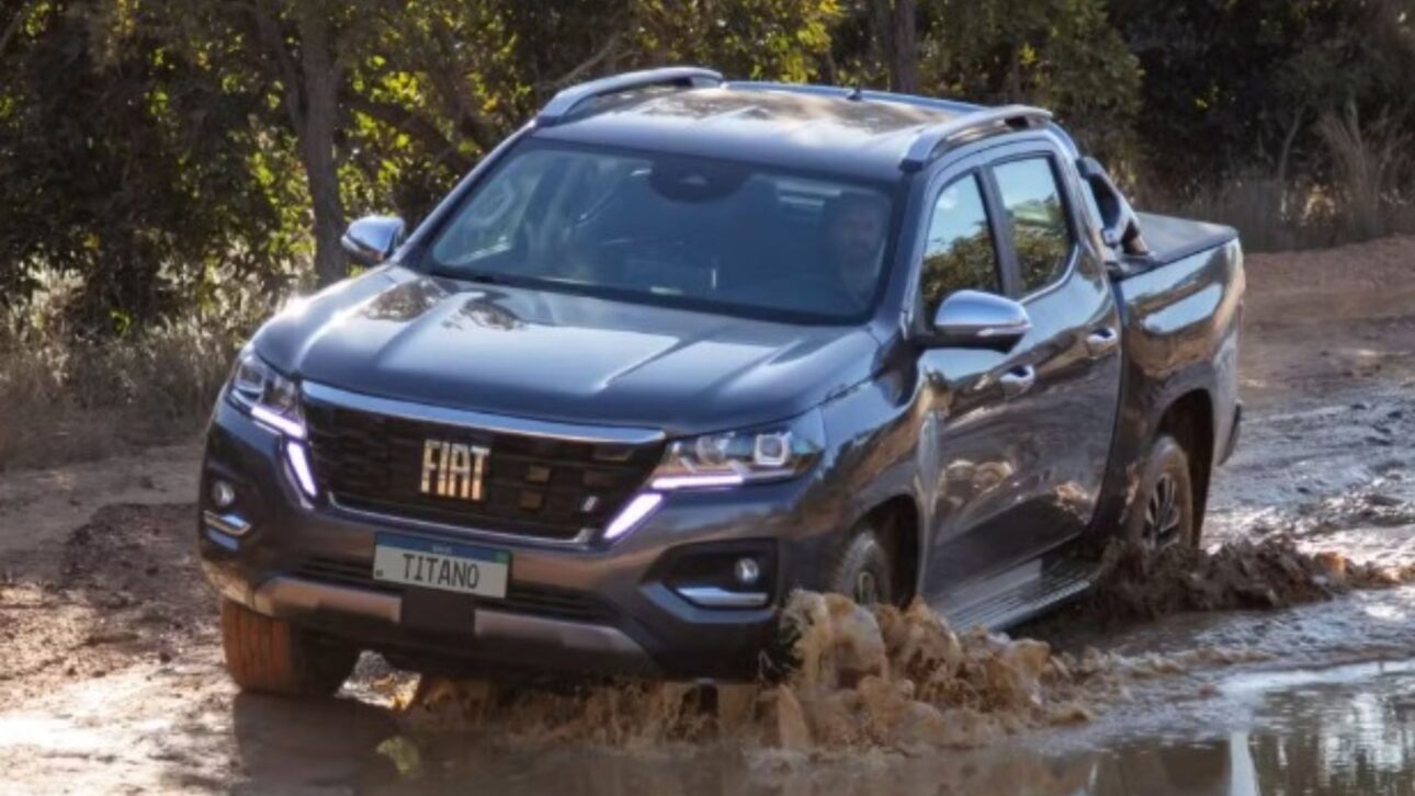 Fiat Titano 2026 estreia motor de 200 cv, câmbio de 8 marchas, direção elétrica e pacote ADAS para enfrentar Hilux e Ranger.