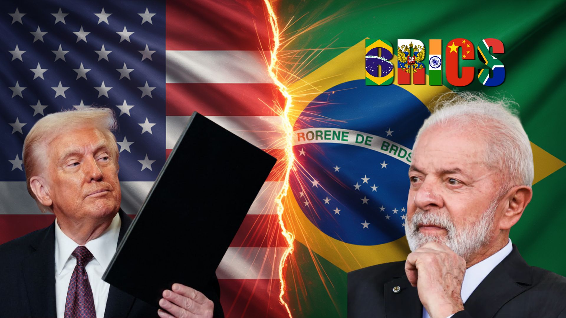 Crise entre Brasil e EUA cresce com tarifas, moeda dos BRICS e risco de sanções. Mercado teme fuga de capitais e perda de aliados.