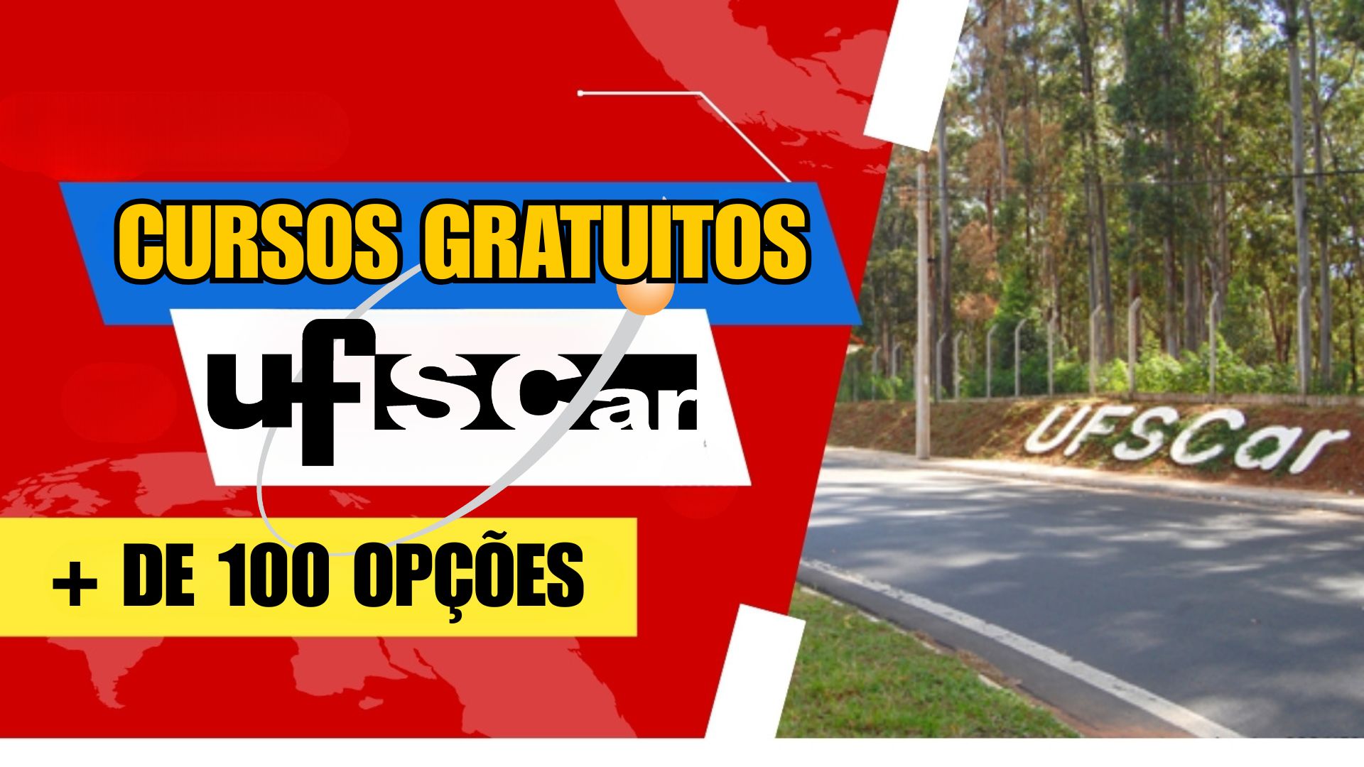 Mais de 100 cursos gratuitos da UFSCar online com certificado em áreas como Python, astronomia, bioética, IA e sustentabilidade.