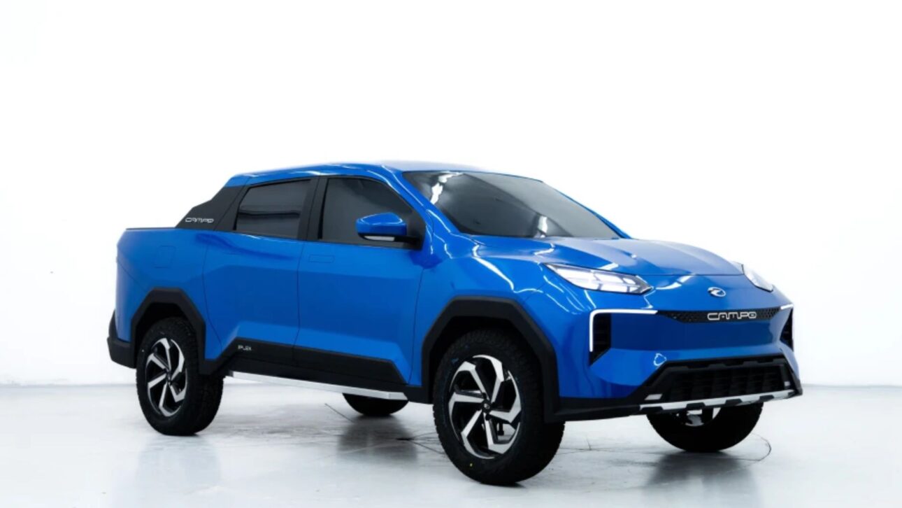 Lecar Campo é a nova picape híbrida flex brasileira com porte de Strada, preço de Toro e autonomia prometida de 1.000 km.