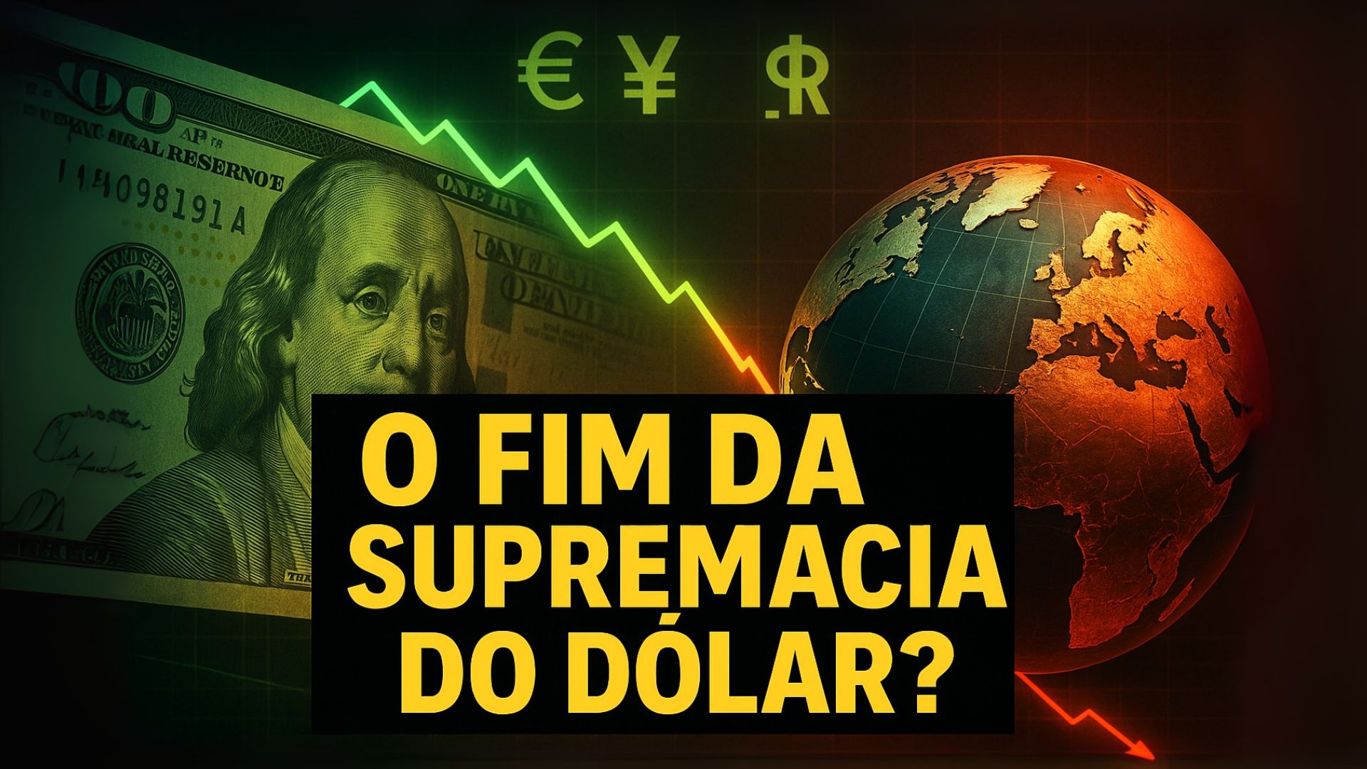 Dólar em queda no DXY, pressão dos Brics e avanço da China desafiam a moeda americana, mas hegemonia segue forte nos mercados globais.