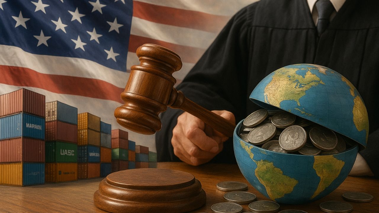 Justiça dos EUA declara as tarifas de Trump ilegais, mas em uma decisão contraditória, manda a cobrança continuar em vigor