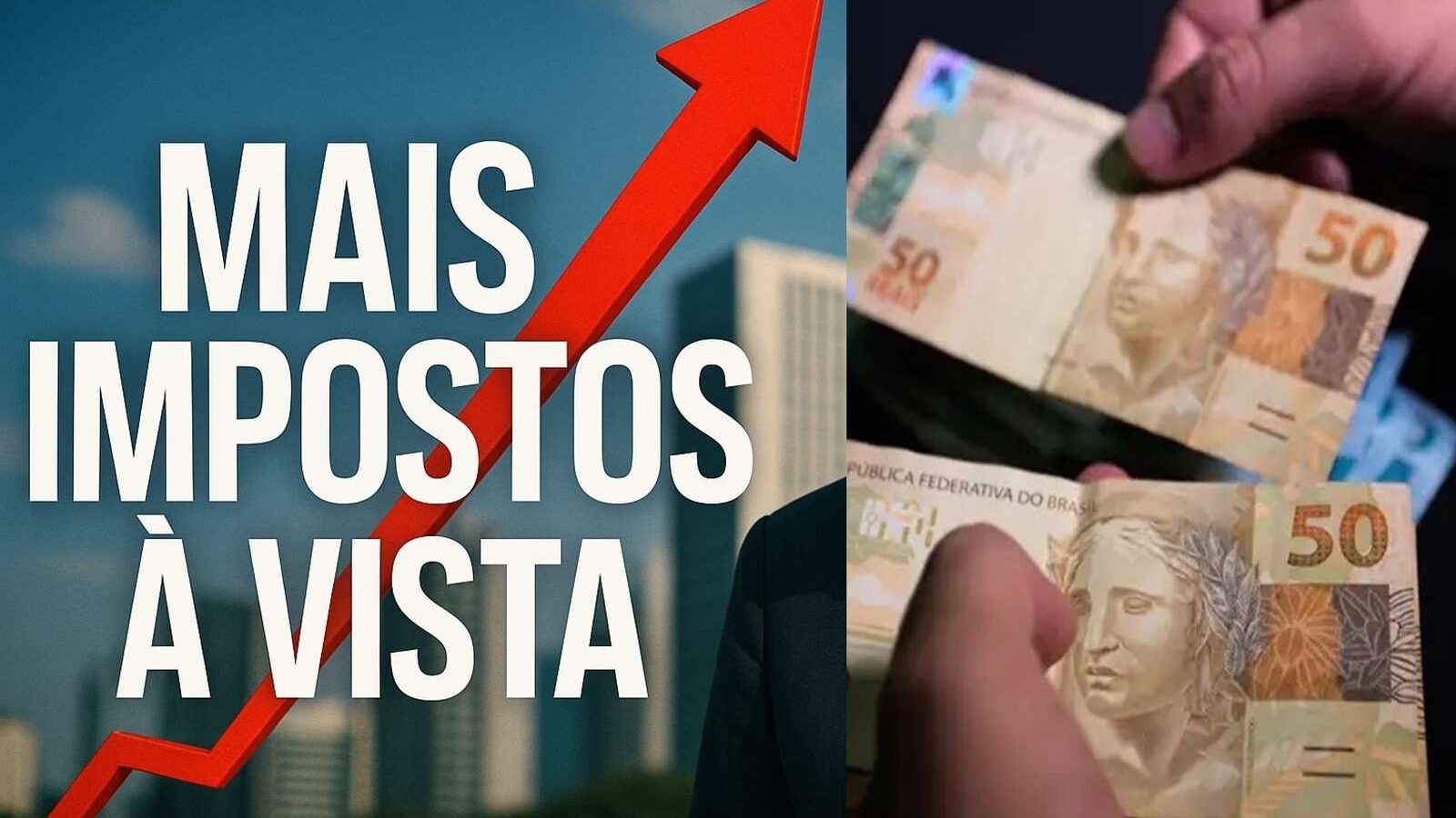 Mais tributos à vista, impostos