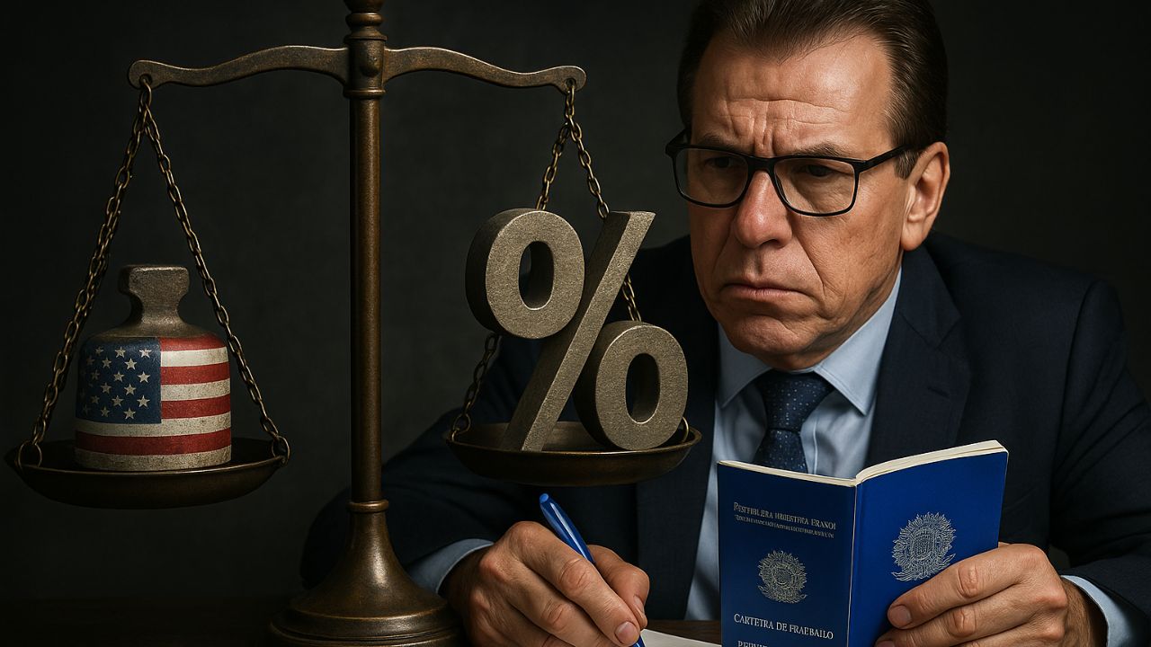 Marinho alerta para o risco de perda de 330 mil empregos devido ao tarifaço dos EUA, mas muda o foco da crise e critica a taxa de juros como o real vilão