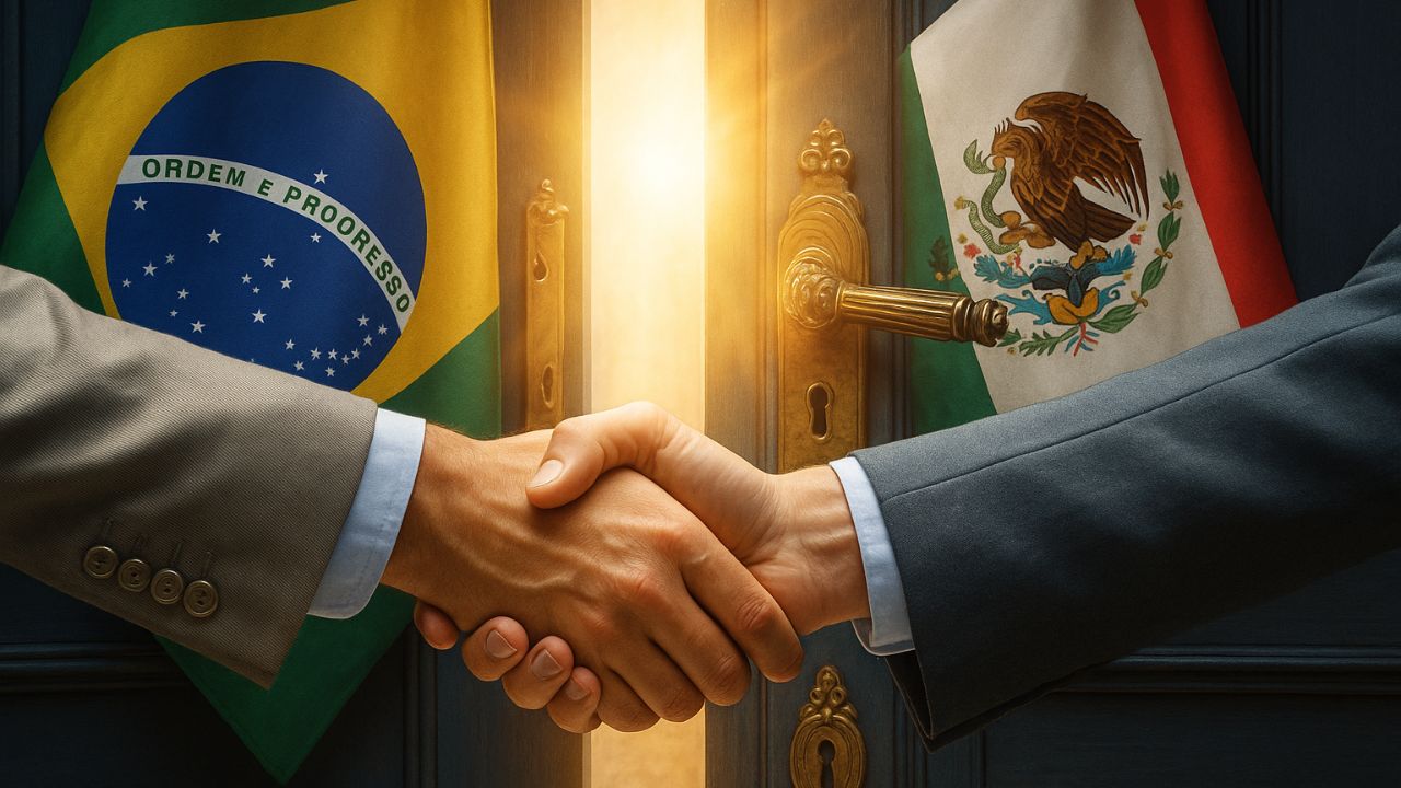 México freia o Brasil: presidente Sheinbaum descarta acordo de livre comércio em encontro com Alckmin