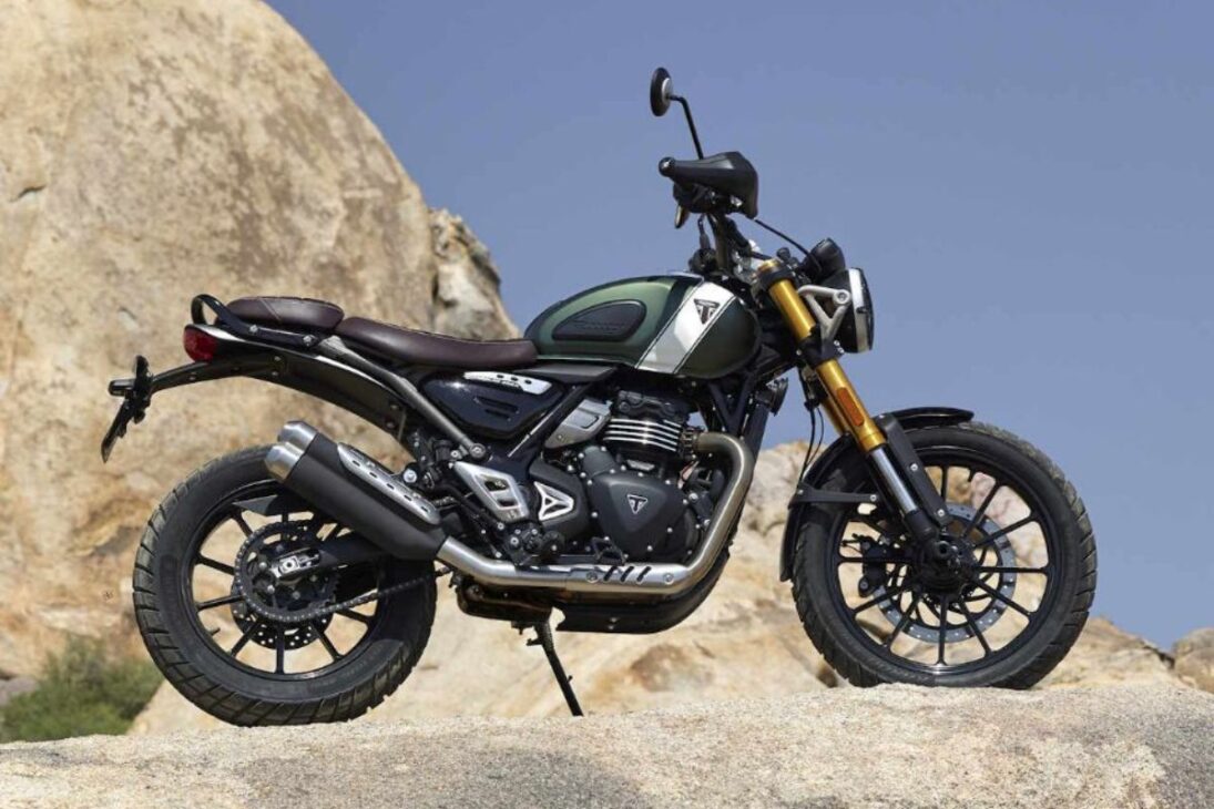 Montada em Manaus, Triumph Scrambler 400 X 2024 une tecnologia de ponta com design clássico europeu