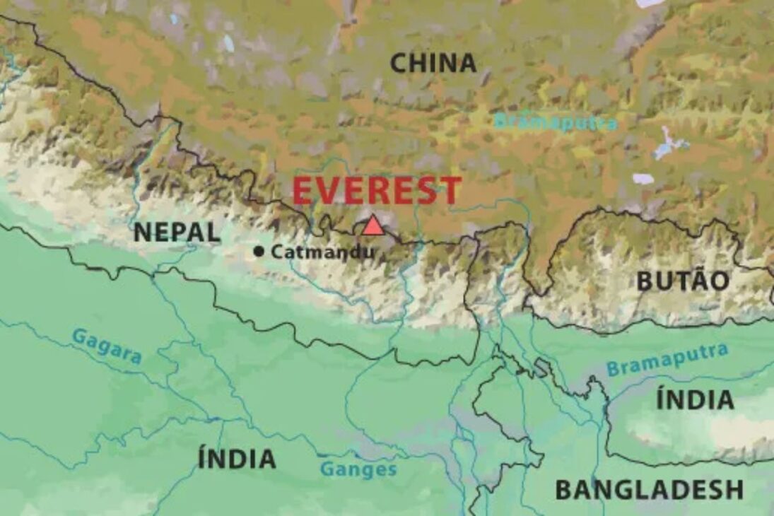 Monte Everest cresce 4 mm por ano e já passou de 8.848 metros, entenda por que isso acontece