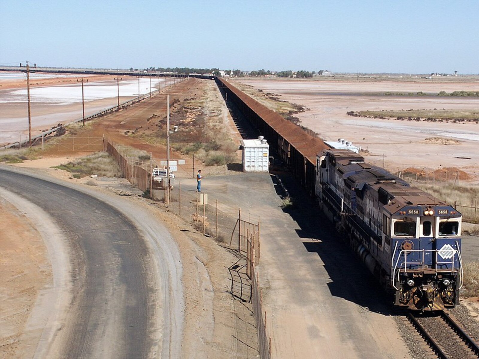 Trem mais longo, Trem, Locomotiva, vagões