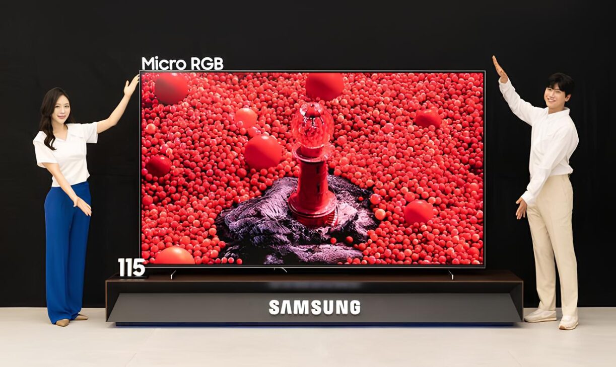 Chegou o fim das telas OLED? Samsung surpreende o mercado ao lançar nova TV com tecnologia Micro RGB que deixa as telas OLED ultrapassadas