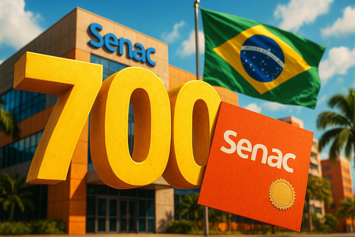 5. Senac tem 700 vagas para cursos gratuitos voltados a famílias com renda de até dois salários mínimos