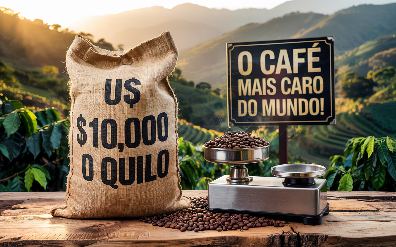 Um quilo de café que vale US$ 10 mil? Conheça a variedade raríssima que virou relíquia do agronegócio de luxo