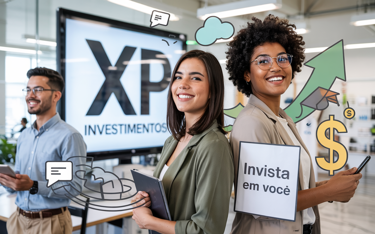 Quer virar assessor de investimentos? XP abre cursos gratuitos, garante suporte digital e promete preparar novos talentos para entrevistas e carreiras de alto salário