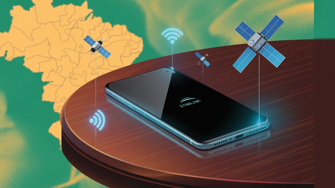 Anatel esclarece: Starlink ainda não está liberada para uso gratuito no celular no Brasil. Entenda o cenário e os motivos dessa decisão.