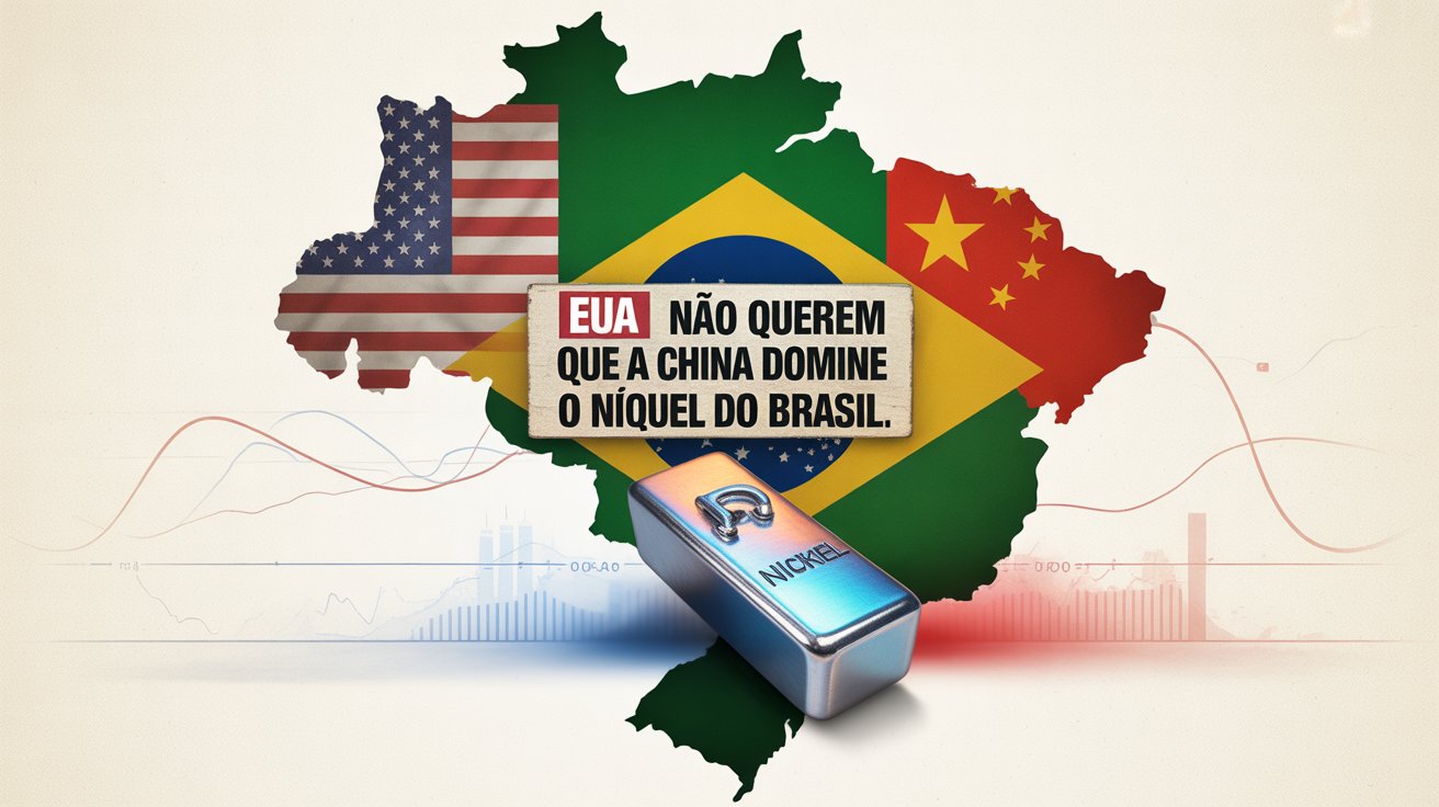 EUA pressionam Trump contra compra chinesa do níquel brasileiro da Anglo American, em disputa estratégica por suprimento global.v
