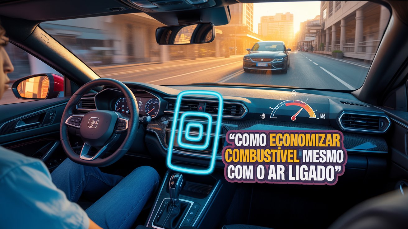 Ar-condicionado pode aumentar o consumo do carro em até 20%. Veja ajustes simples para economizar combustível sem perder conforto.