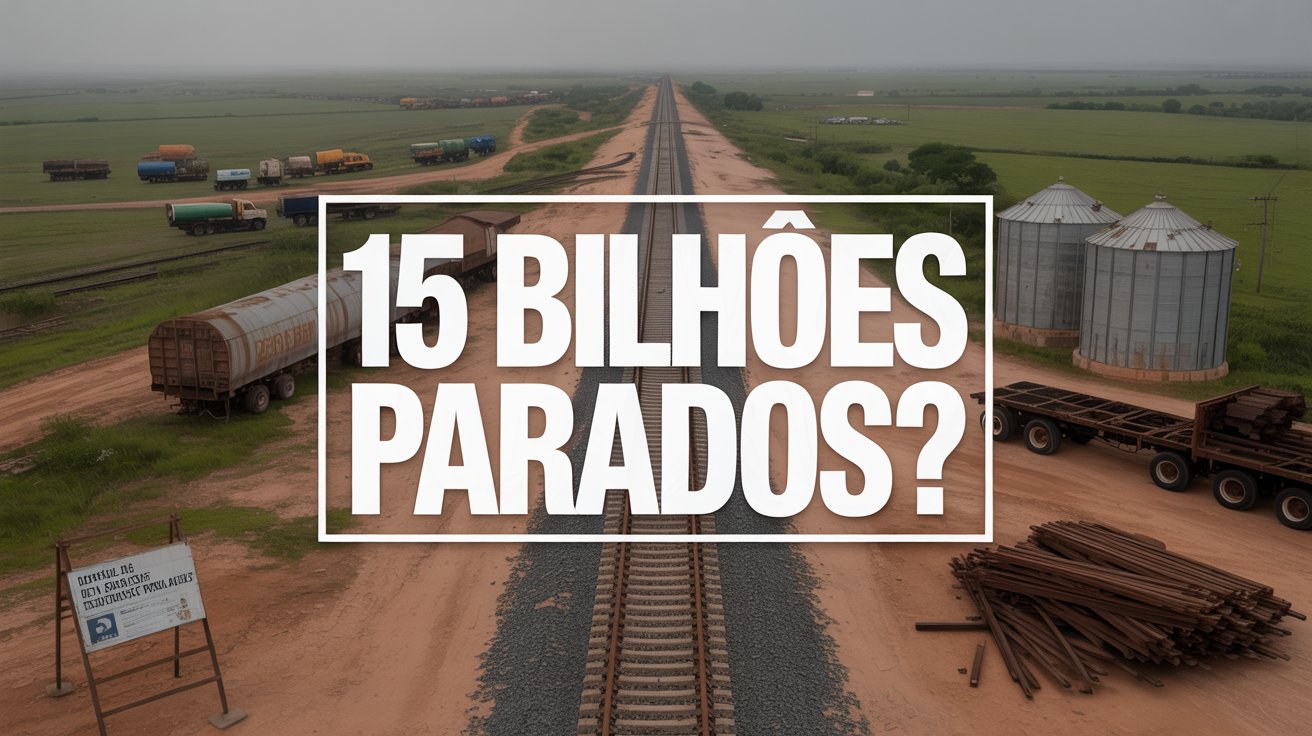 Ferrovia Transnordestina segue inacabada após 20 anos e ameaça o escoamento agrícola no Nordeste, impactando o agronegócio regional.