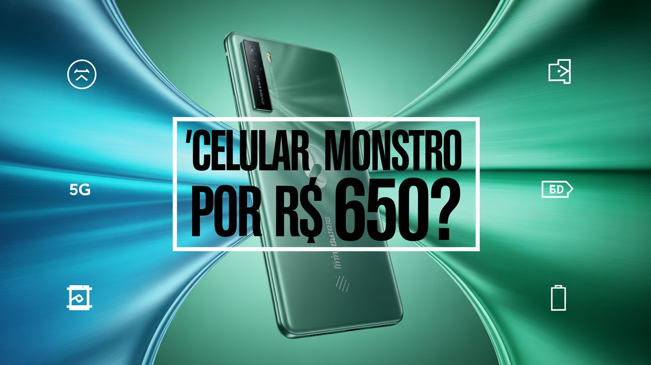 TECNO Spark Go 5G chega com Android 15, IA, bateria de 6.000 mAh e câmera de 50 MP por cerca de R$ 650. Saiba mais.