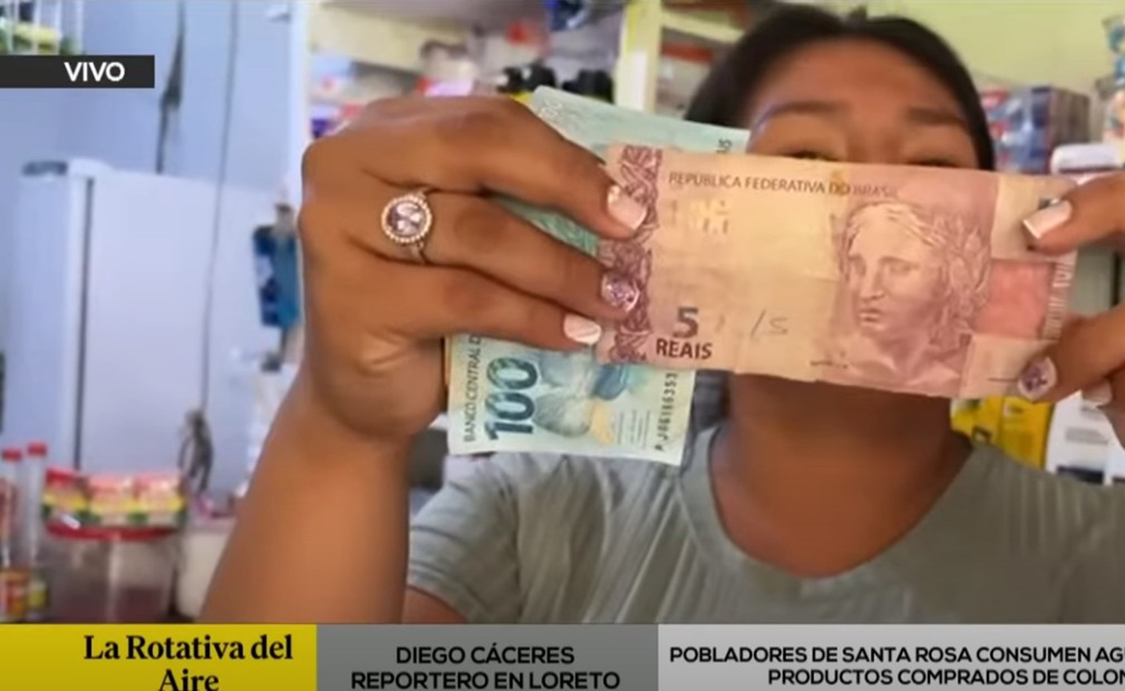 Peru, Colômbia, Brasil