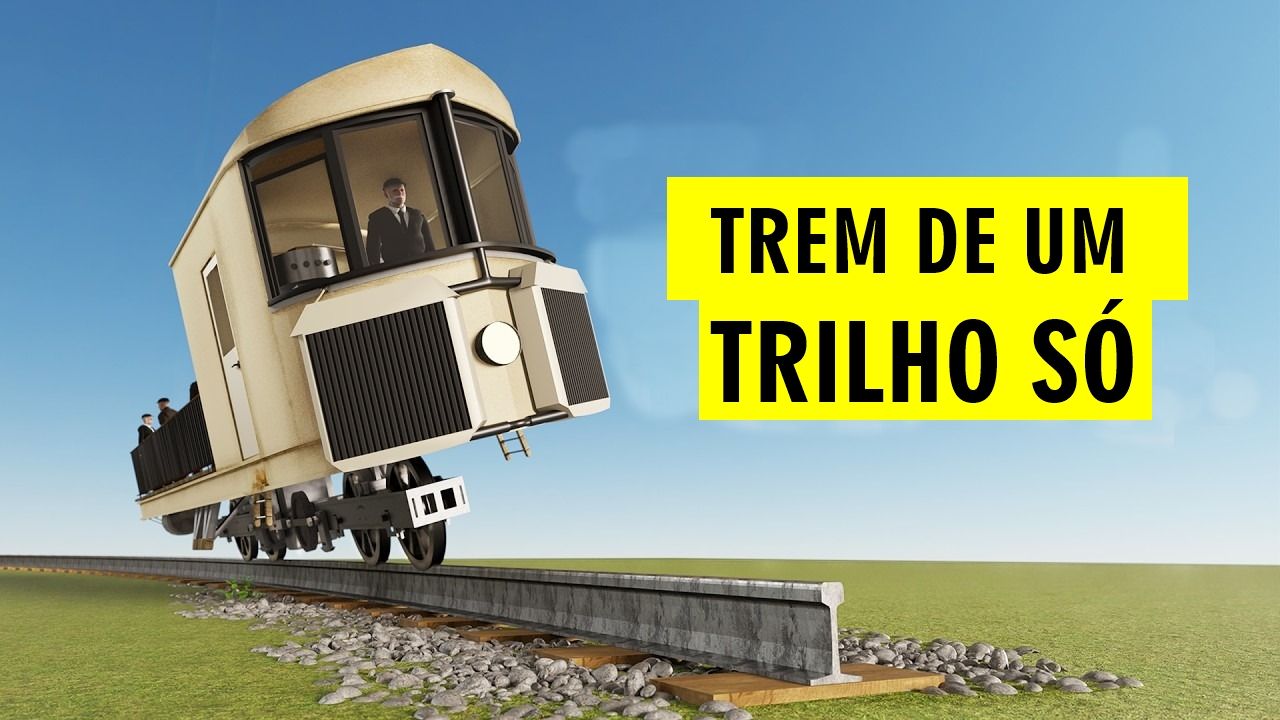 Conheça o monorail que usava física para desafiar a gravidade e manter passageiros seguros