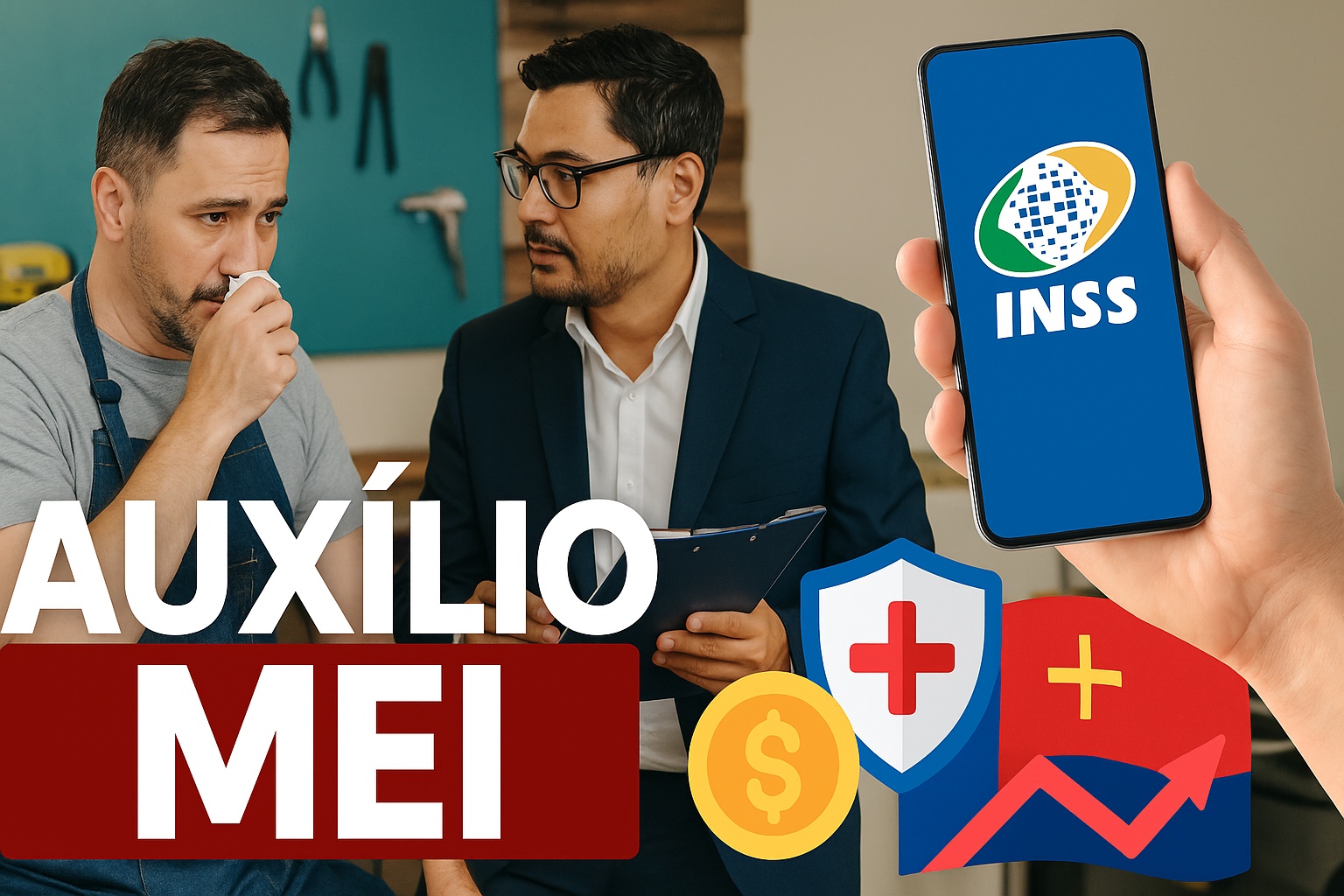 Auxílio de 60 dias agora é direito para MEI que adoecer e representa marco histórico na proteção dos trabalhadores autônomos