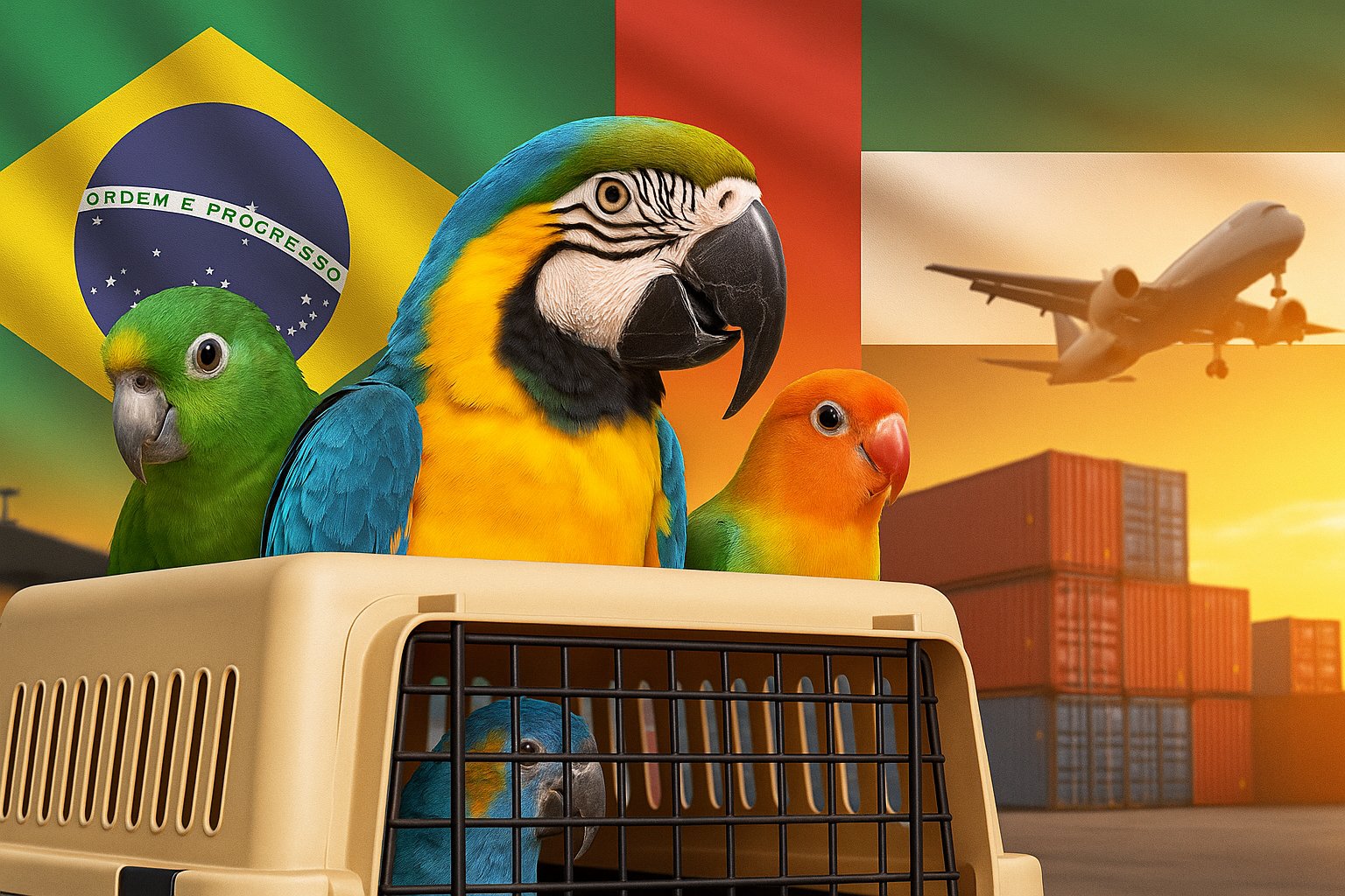 Brasil fecha acordo inédito em 2025 para abertura de novo mercado e começará a exportar aves vivas para os Emirados Árabes: