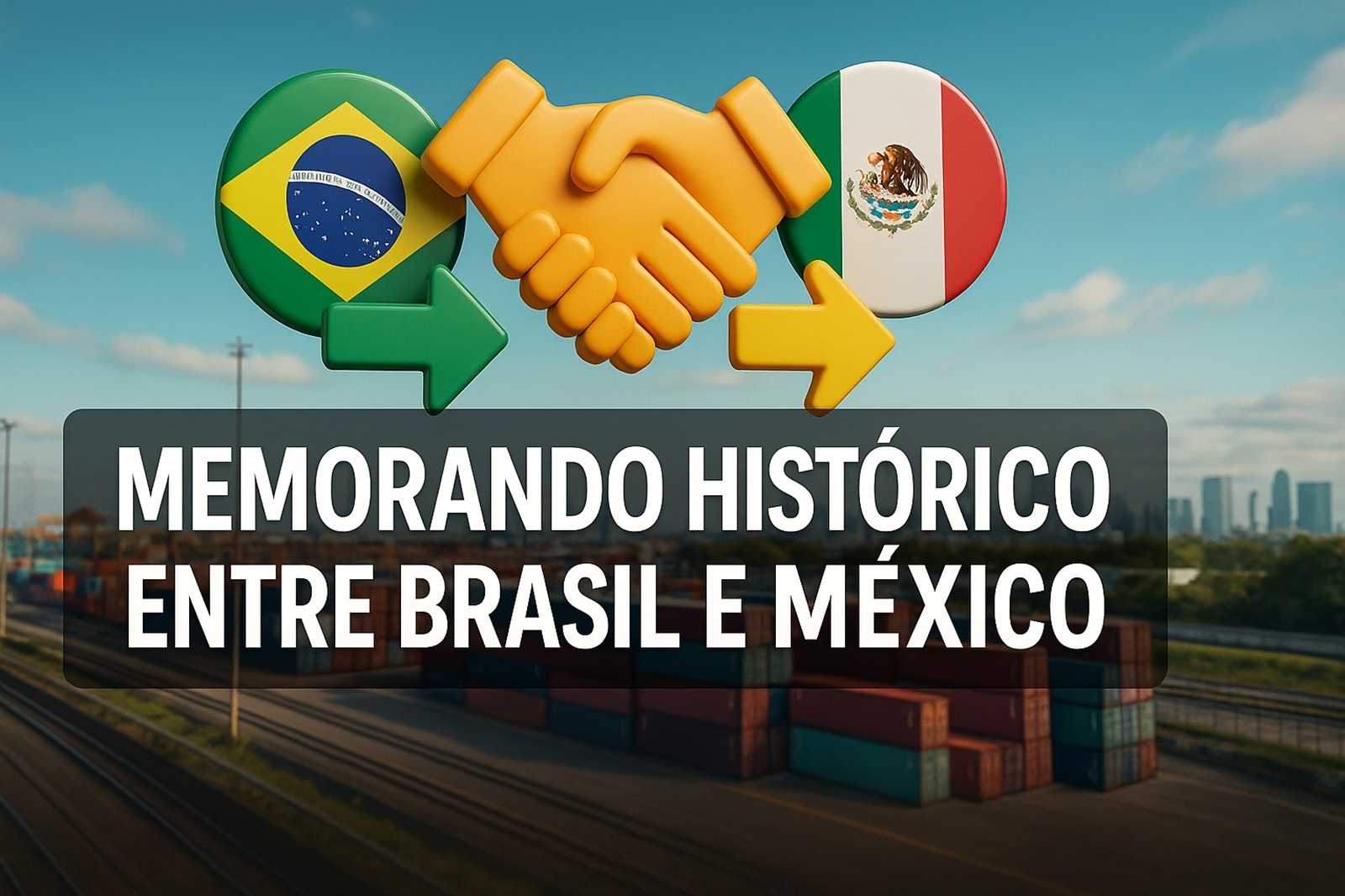 Acordo Brasil–México abre portas para novas exportações e cooperação rural — fortalece agro, tecnologia e comércio bilateral