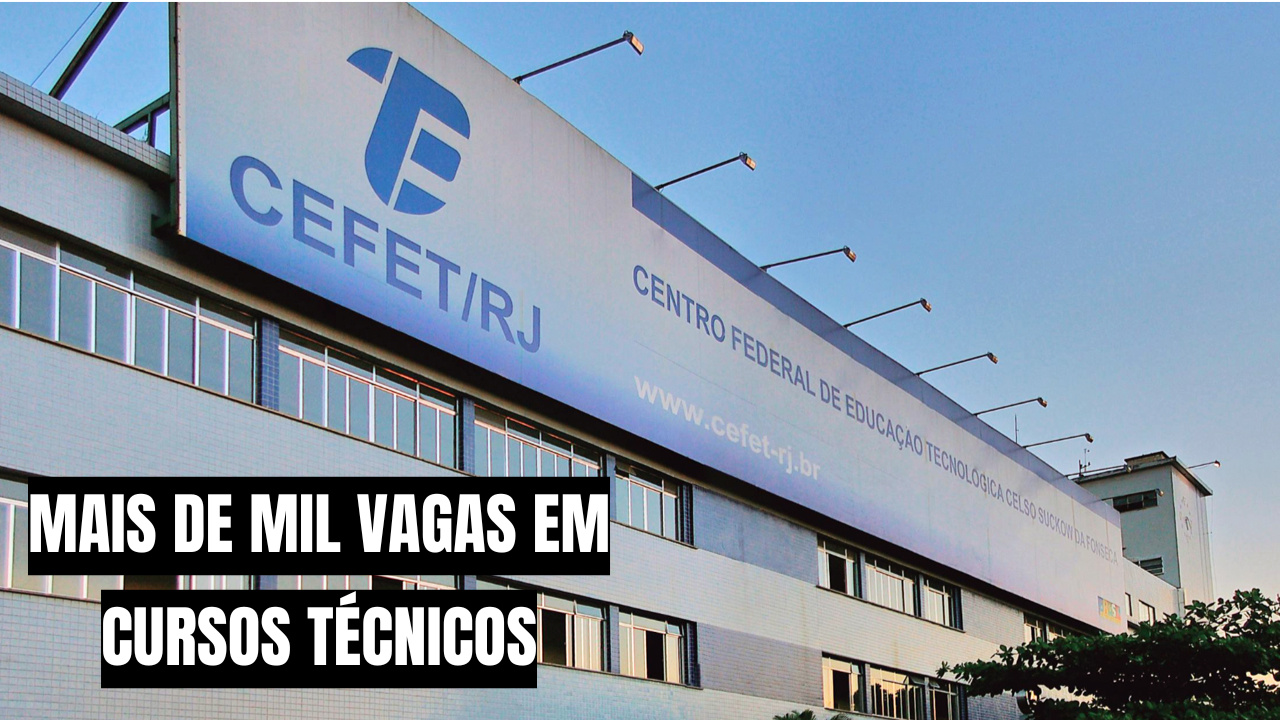 O Cefet RJ disponibiliza 1.048 vagas em cursos técnicos gratuitos com início em 2026. Confira como se inscrever, os cursos disponíveis e as unidades participantes. Fonte: CEFET/RJ