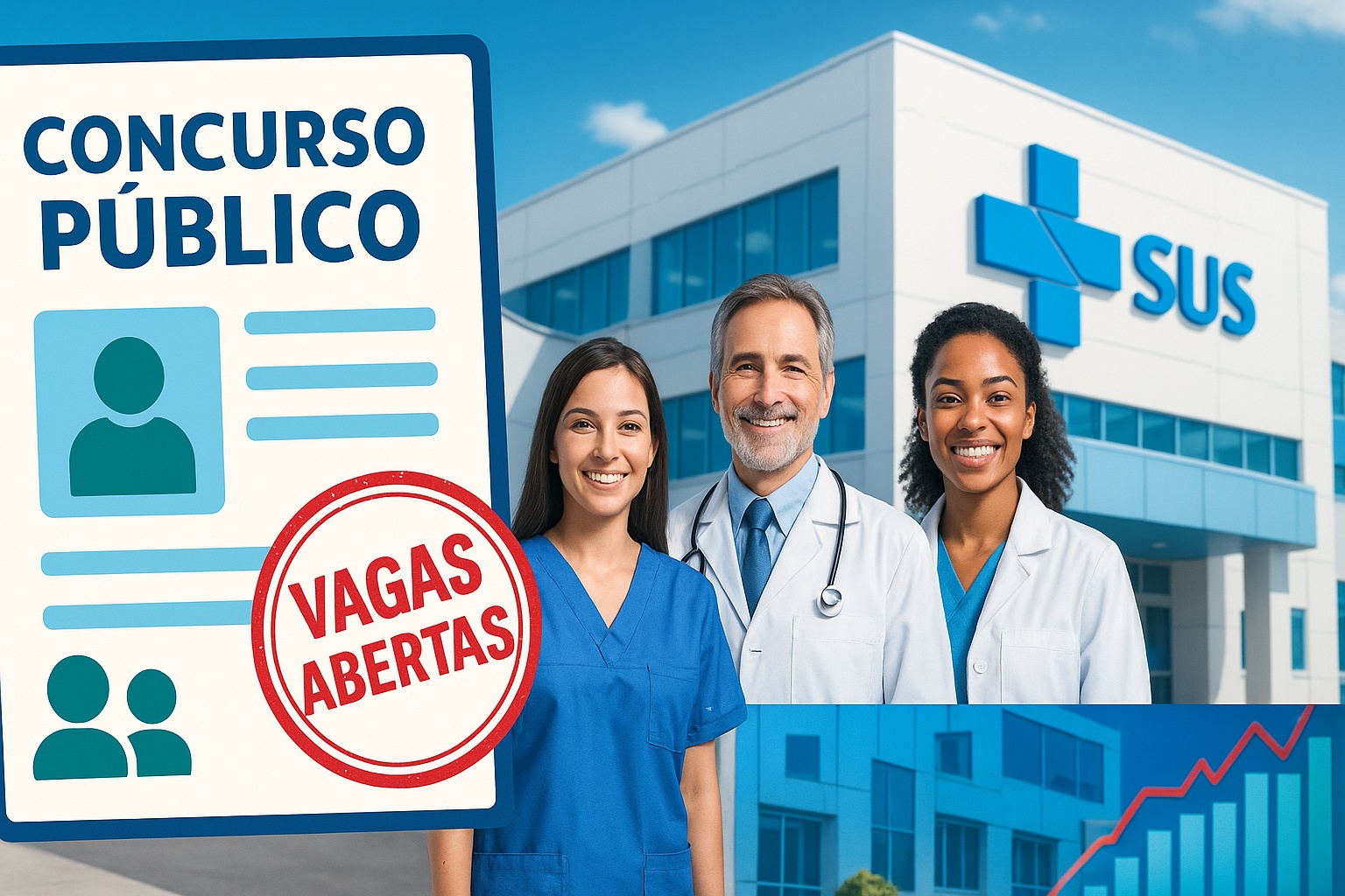 Quer trabalhar na área da Saúde? SUS tem 130 vagas em concurso público para nível médio e superior; confira como participar
