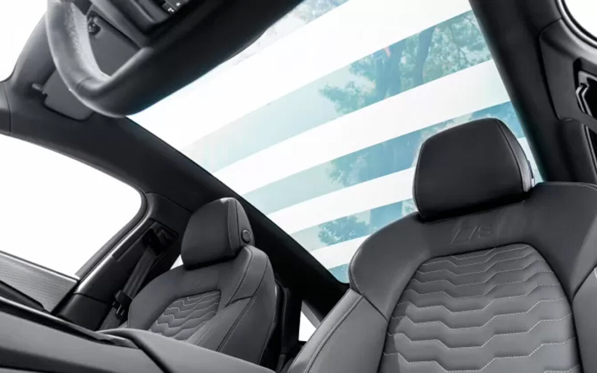 conheça o Audi A6 e-tron teto solar