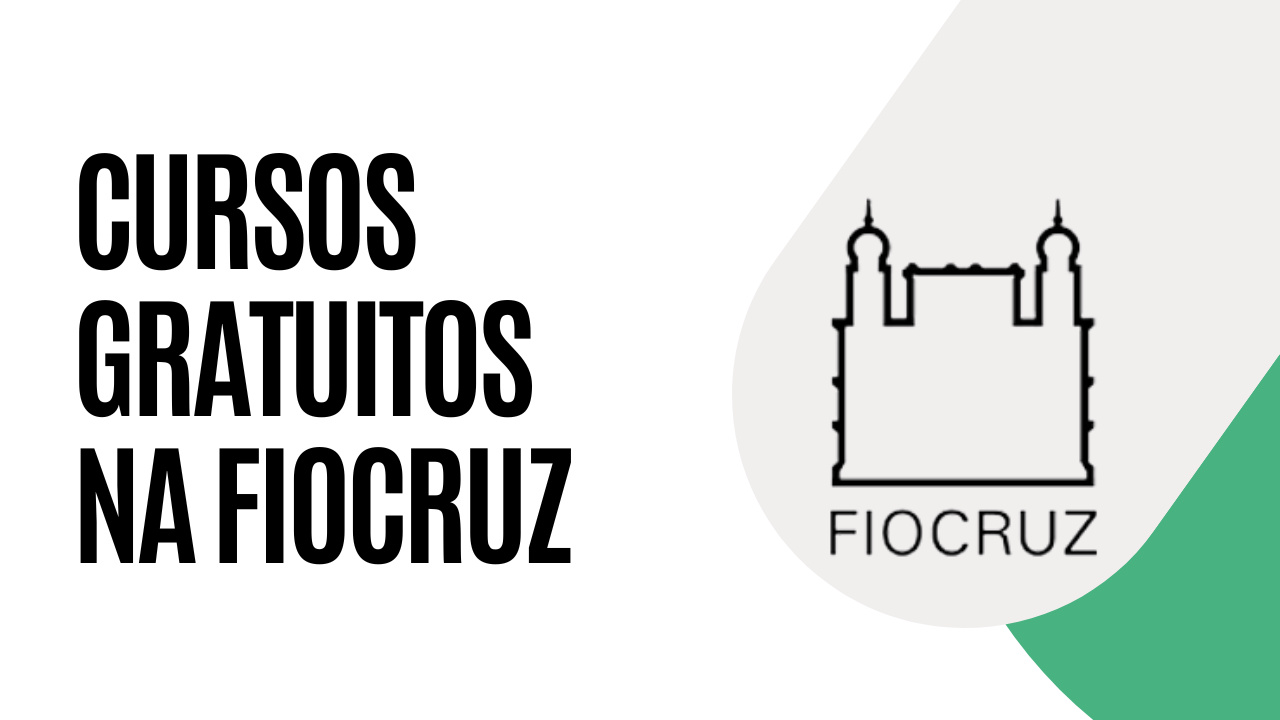 A Fiocruz disponibiliza cursos online gratuitos sobre saúde, tecnologia, ética e combate a doenças. Saiba quais são as formações disponíveis e como elas podem impactar a prática profissional no SUS e na pesquisa científica. Fonte: Fiocruz