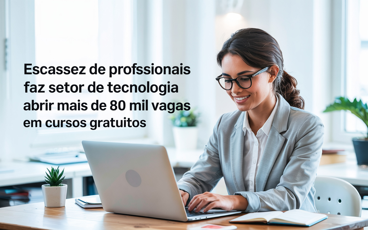 Escassez de profissionais faz setor de tecnologia abrir mais de 80 mil vagas em cursos gratuitos de Python, IA e cibersegurança