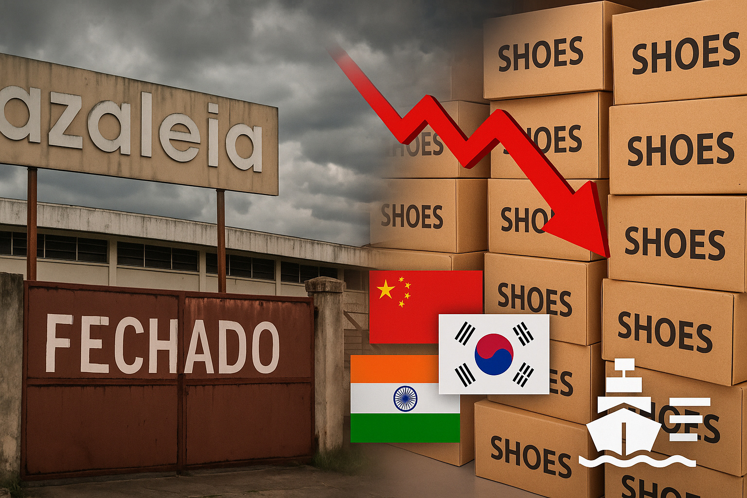 Tinha 15 mil funcionários e exportava para 80 países e fechou todas as fábricas: como a Azaléia perdeu a coroa da indústria calçadista brasileira para os asiáticos