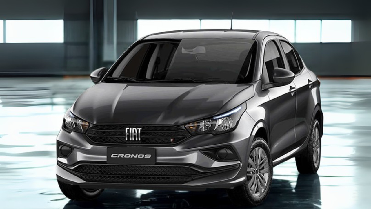 O Fiat Cronos 2023 é um sedã compacto que combina conforto, câmbio CVT eficiente, amplo porta-malas e bom consumo de combustível. Veja detalhes sobre desempenho, equipamentos, preços e mais. Fonte: Shopcar