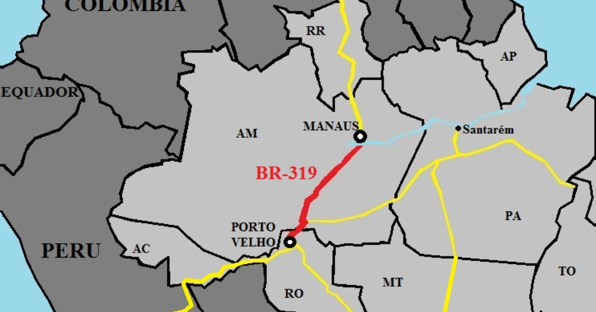 Descubra por que a BR-319, principal rodovia da Amazônia, nunca foi pavimentada de verdade e como isso afeta a região e o Brasil.